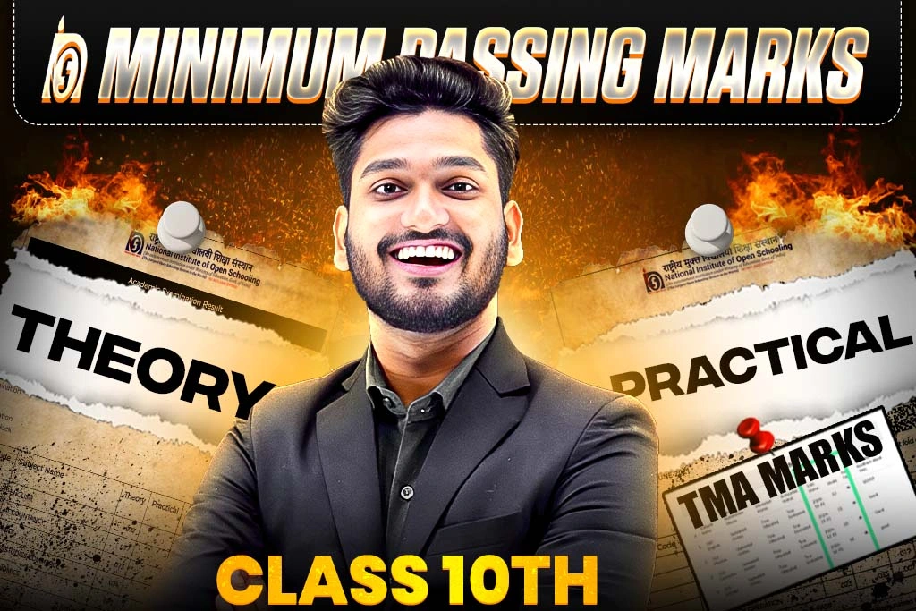 Nios Class 10th Minimum Passing Marks in Theory, Practical and TMA