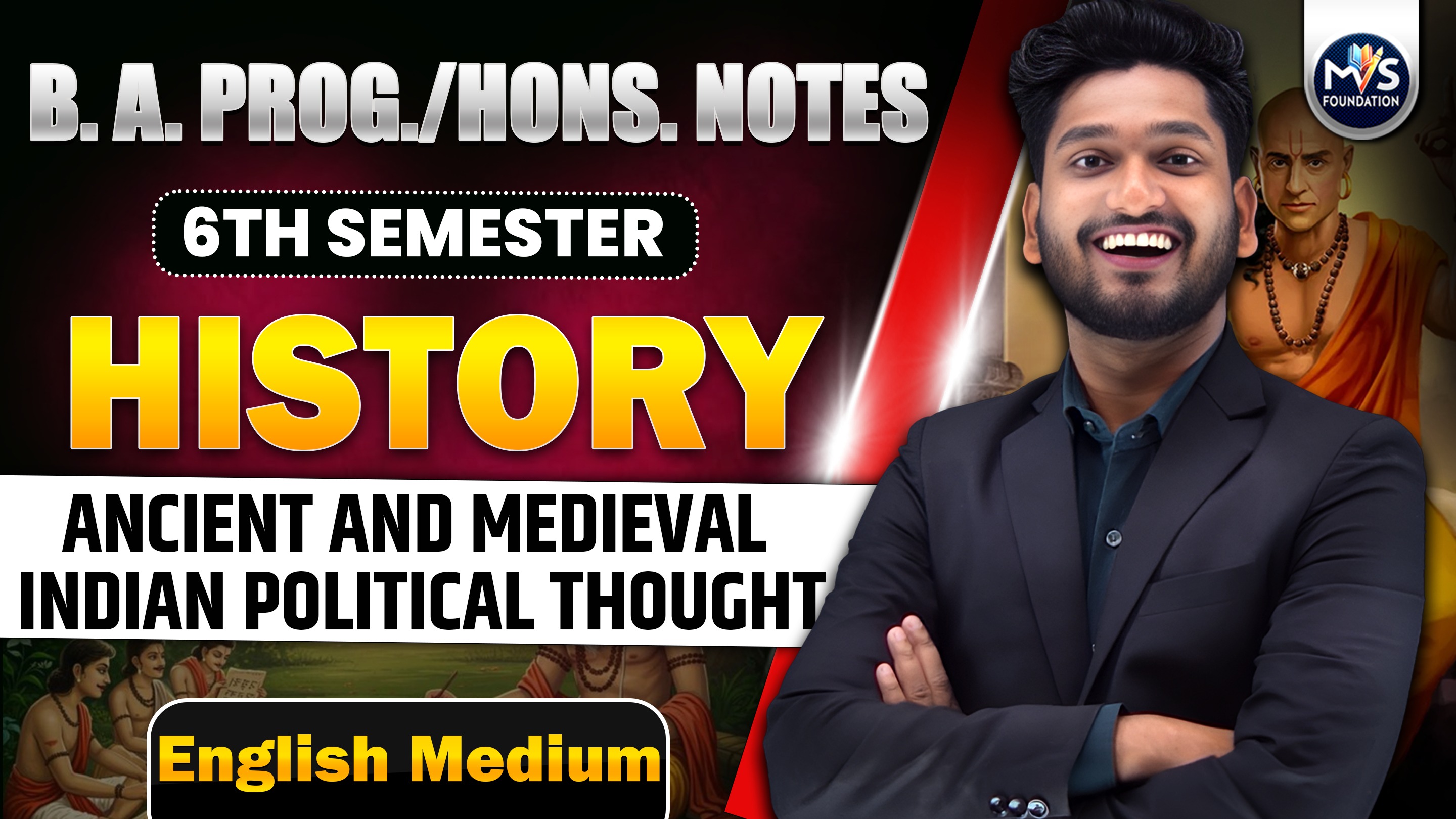 Ancient and Medieval Indian Political Thought Notes In English Medium