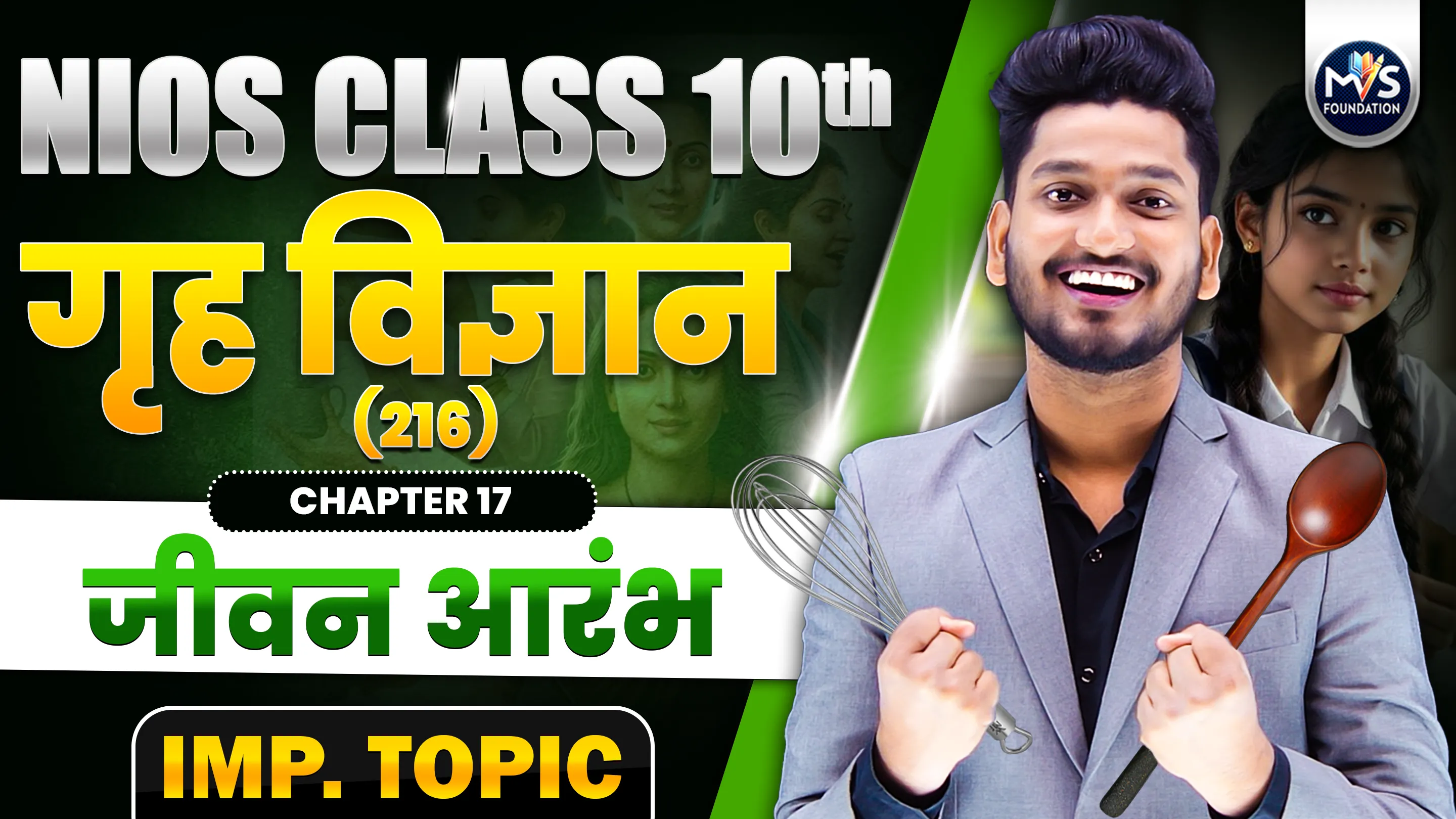 NIOS Class 10th Home Science (216) Chapter 17th Important Topics