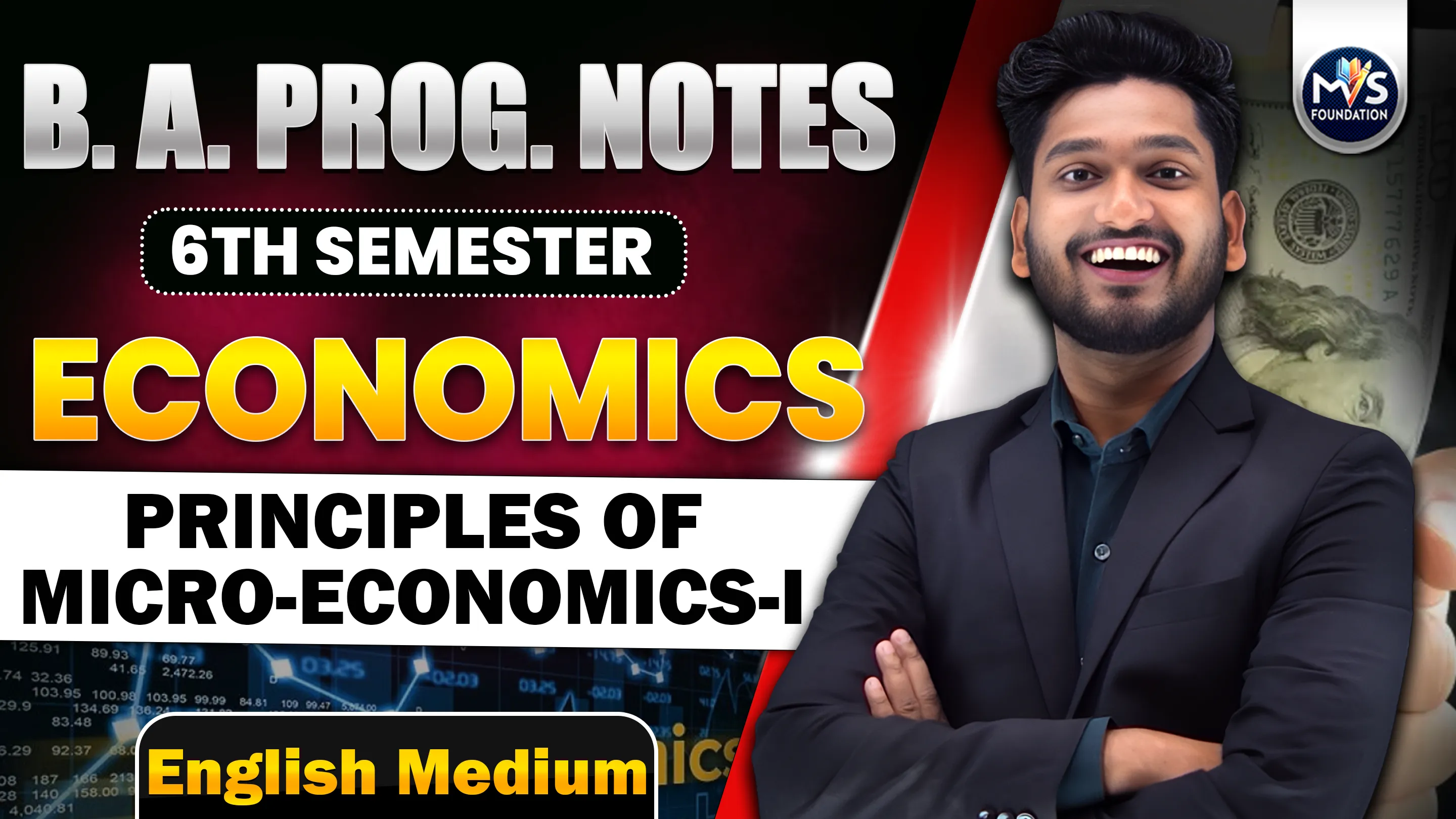 Principles of Microeconomics-I Notes in English Medium