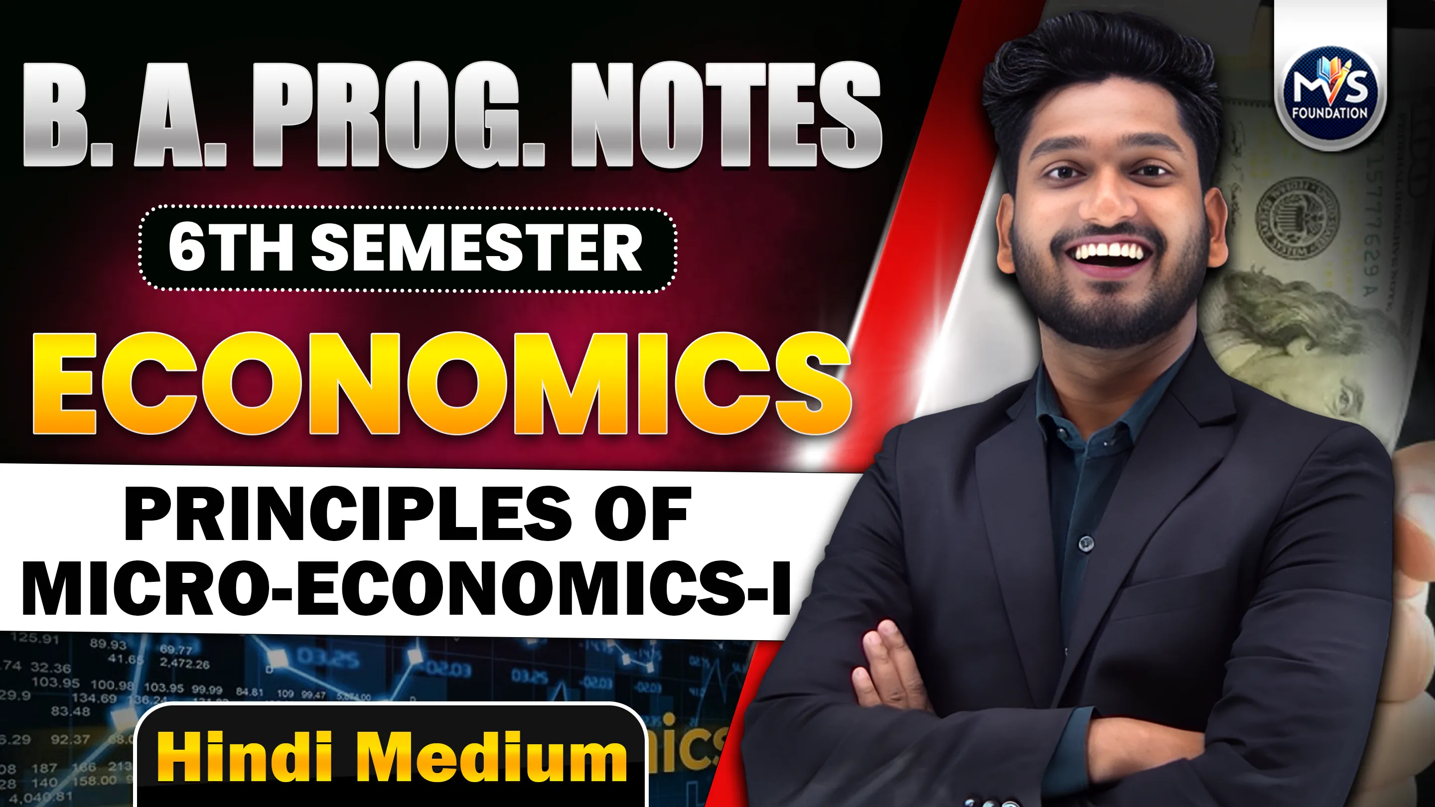 Principles of Microeconomics-I Notes In HINDI Medium