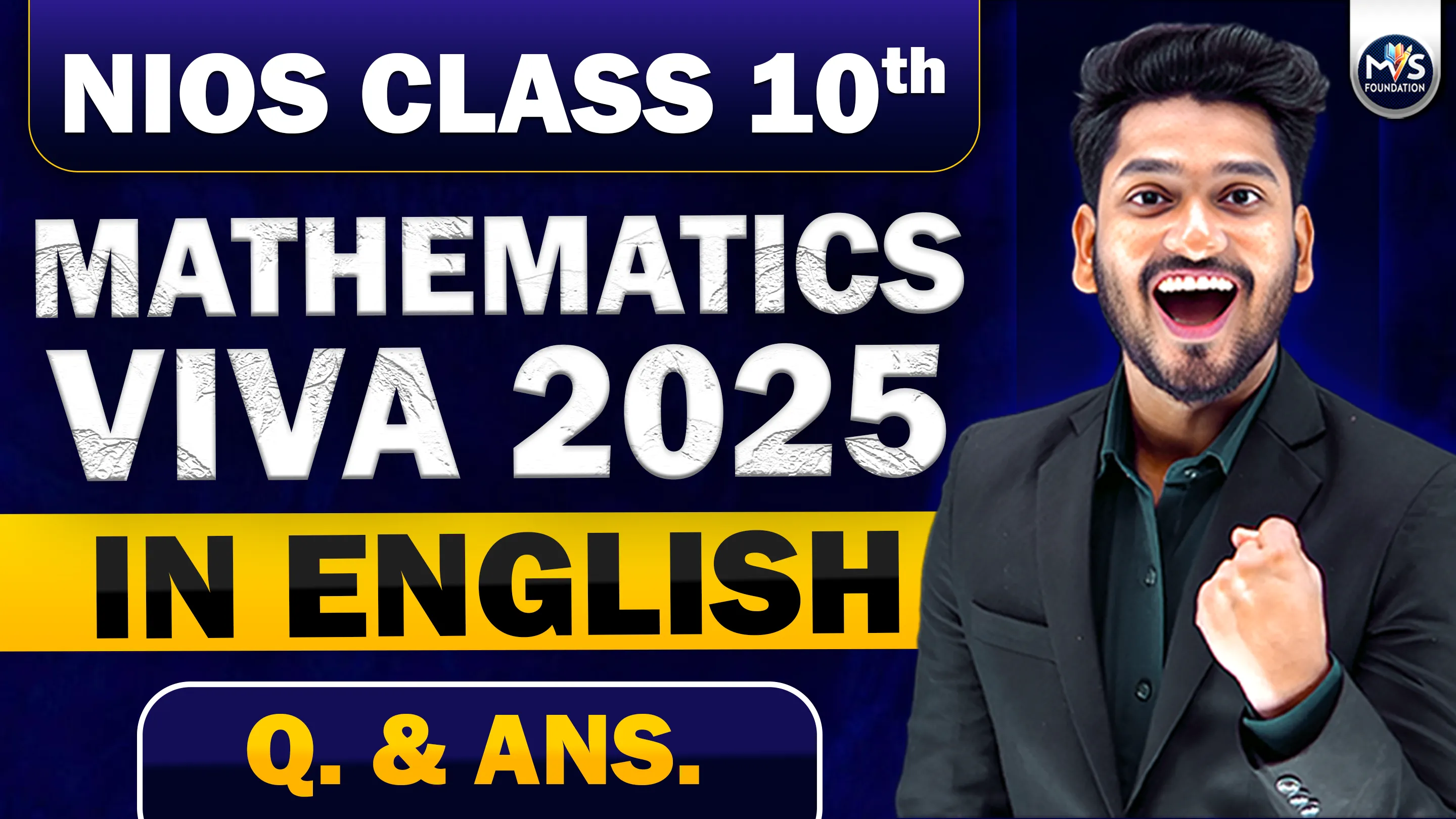 NIOS Mathematics Class 10th Viva Questions With Answers in English Medium
