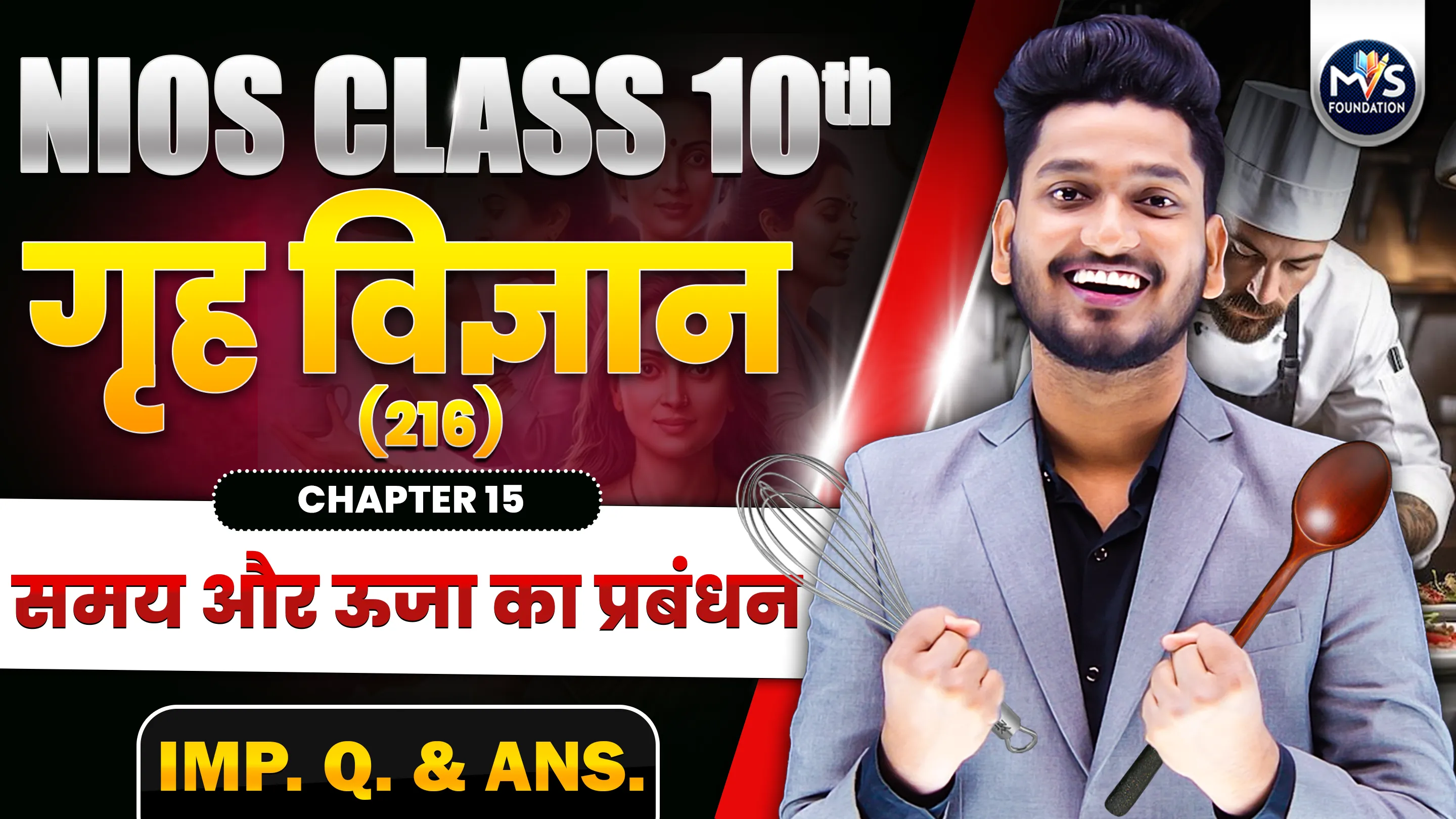 NIOS Class 10th Home Science (216) Important Question & Answer Ch 15