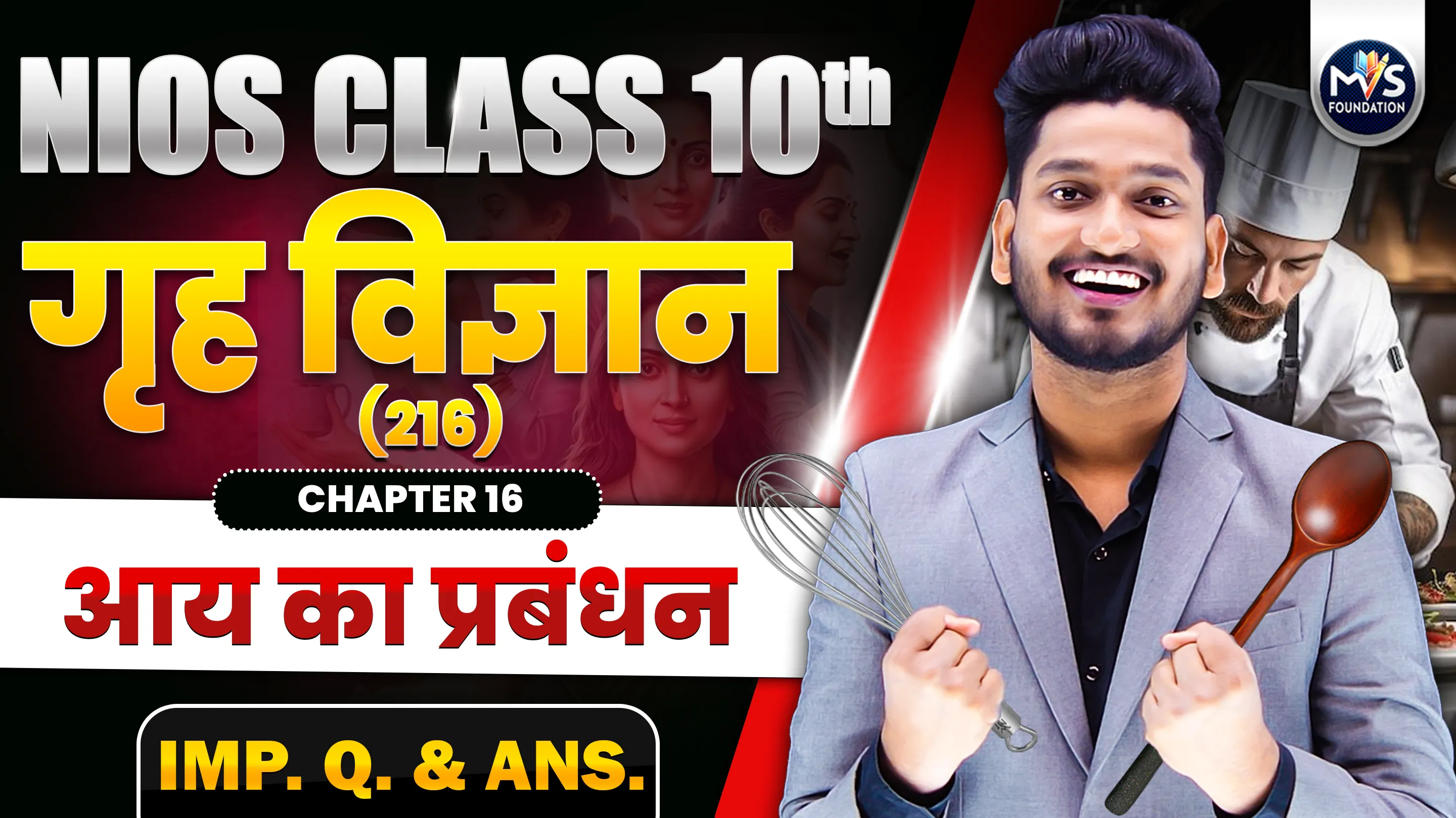 NIOS Class 10th Home Science (216) Important Question & Answer Ch 16