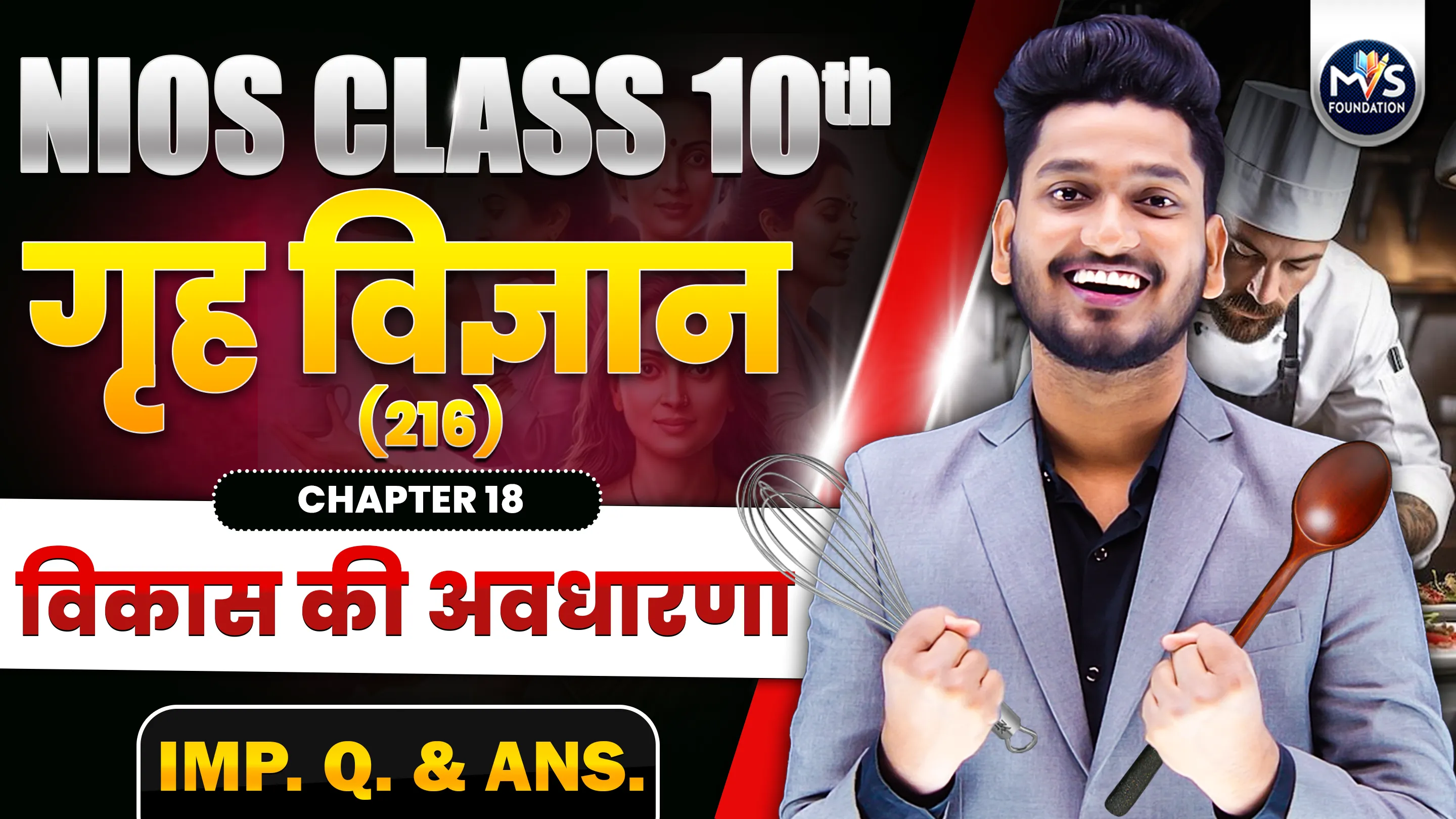 NIOS Class 10th Home Science (216) Important Question & Answer Ch 18