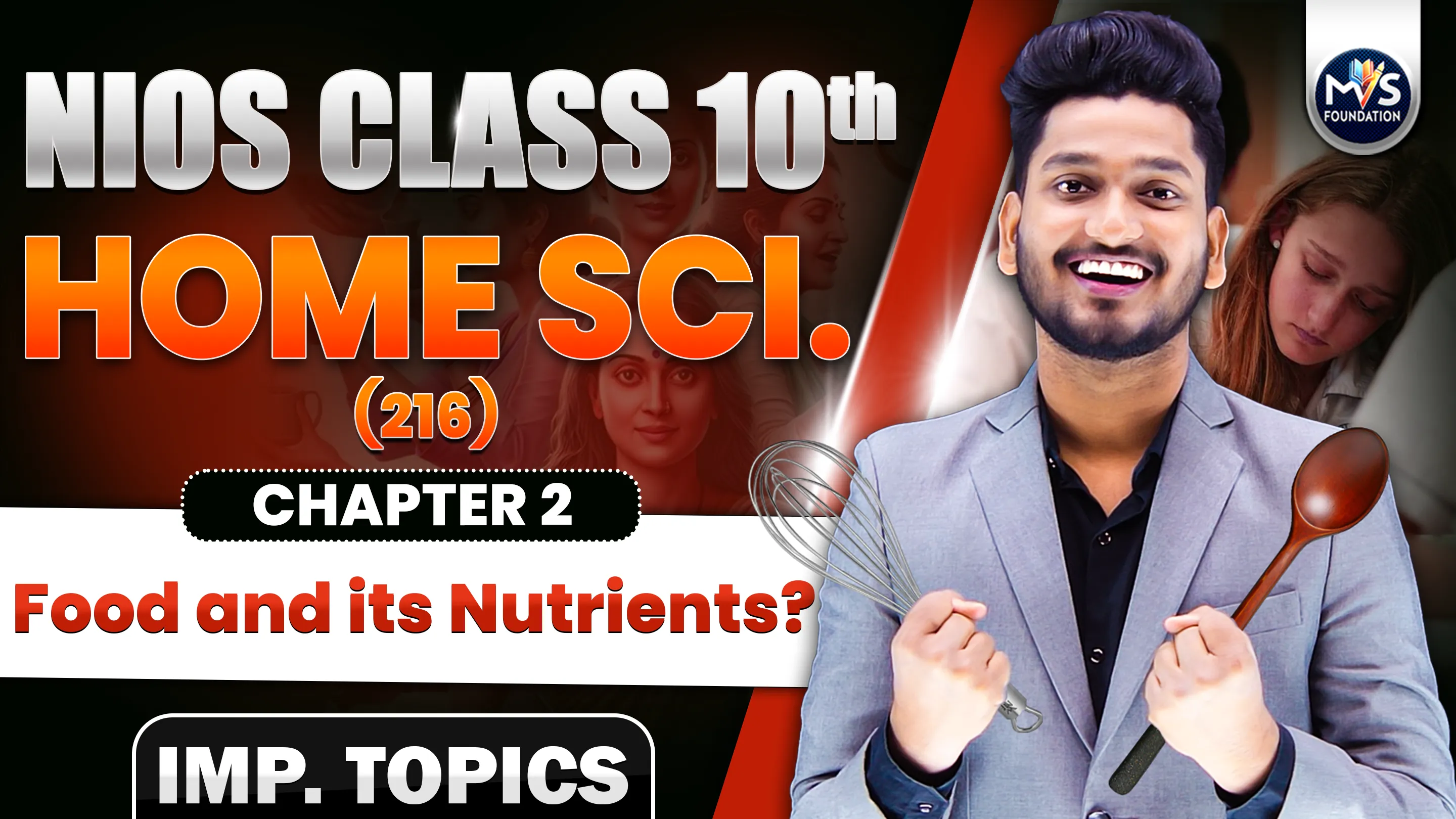 NIOS Class 10th Home Science (216) Important Question & Answer Ch 2