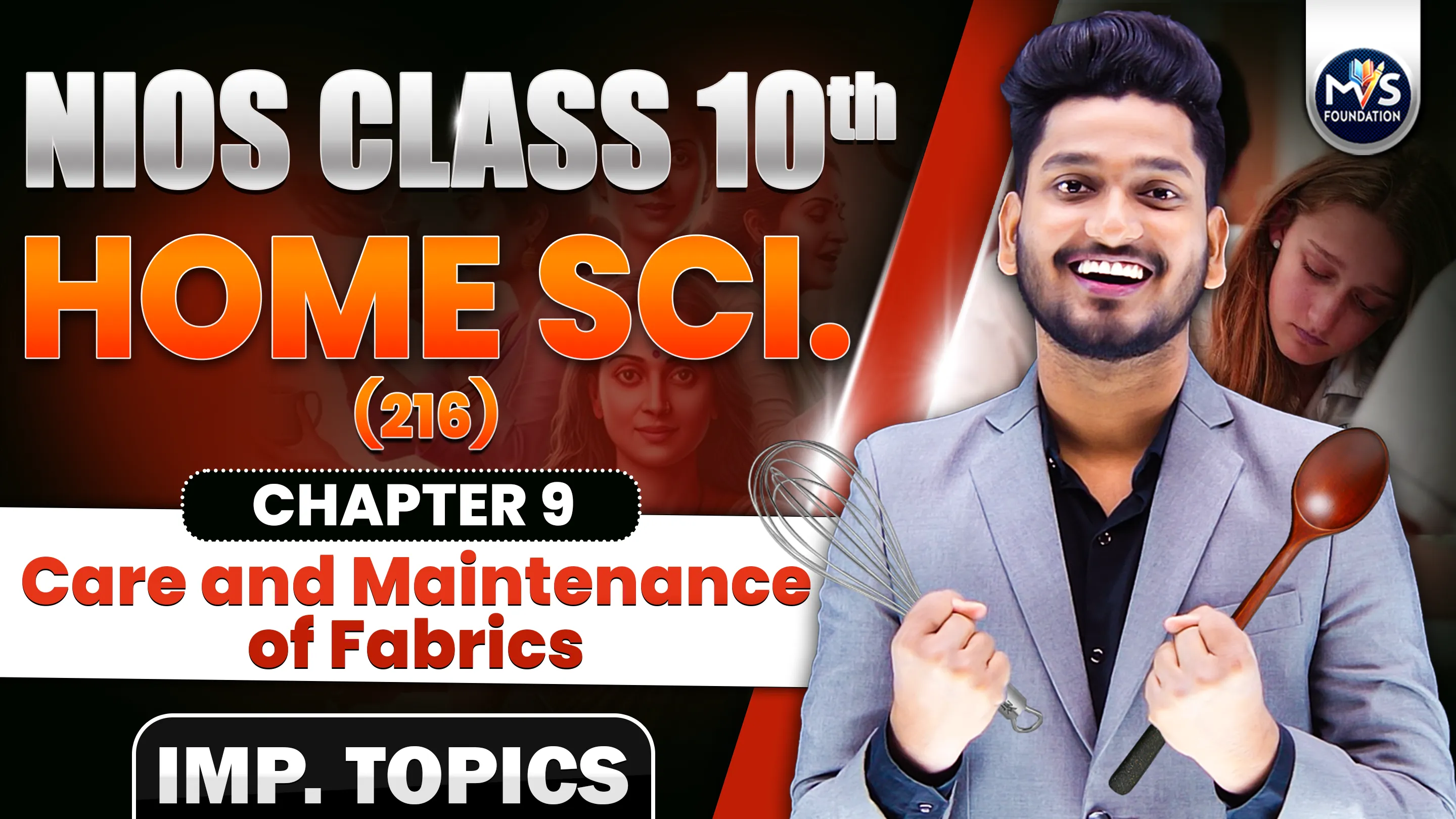 NIOS Class 10th Home Science (216) Important Question & Answer Ch 9