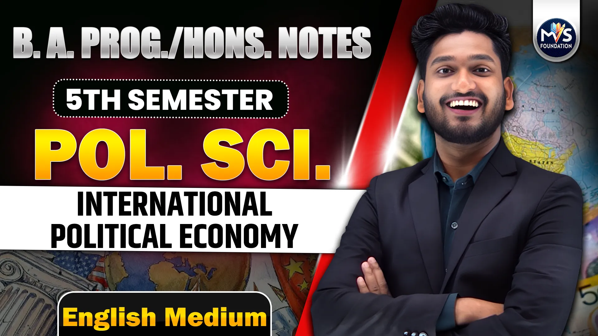 Political Science: International Political Economy in English Medium | B.A Prog./Hons. DU SOL Semester 5th Notes