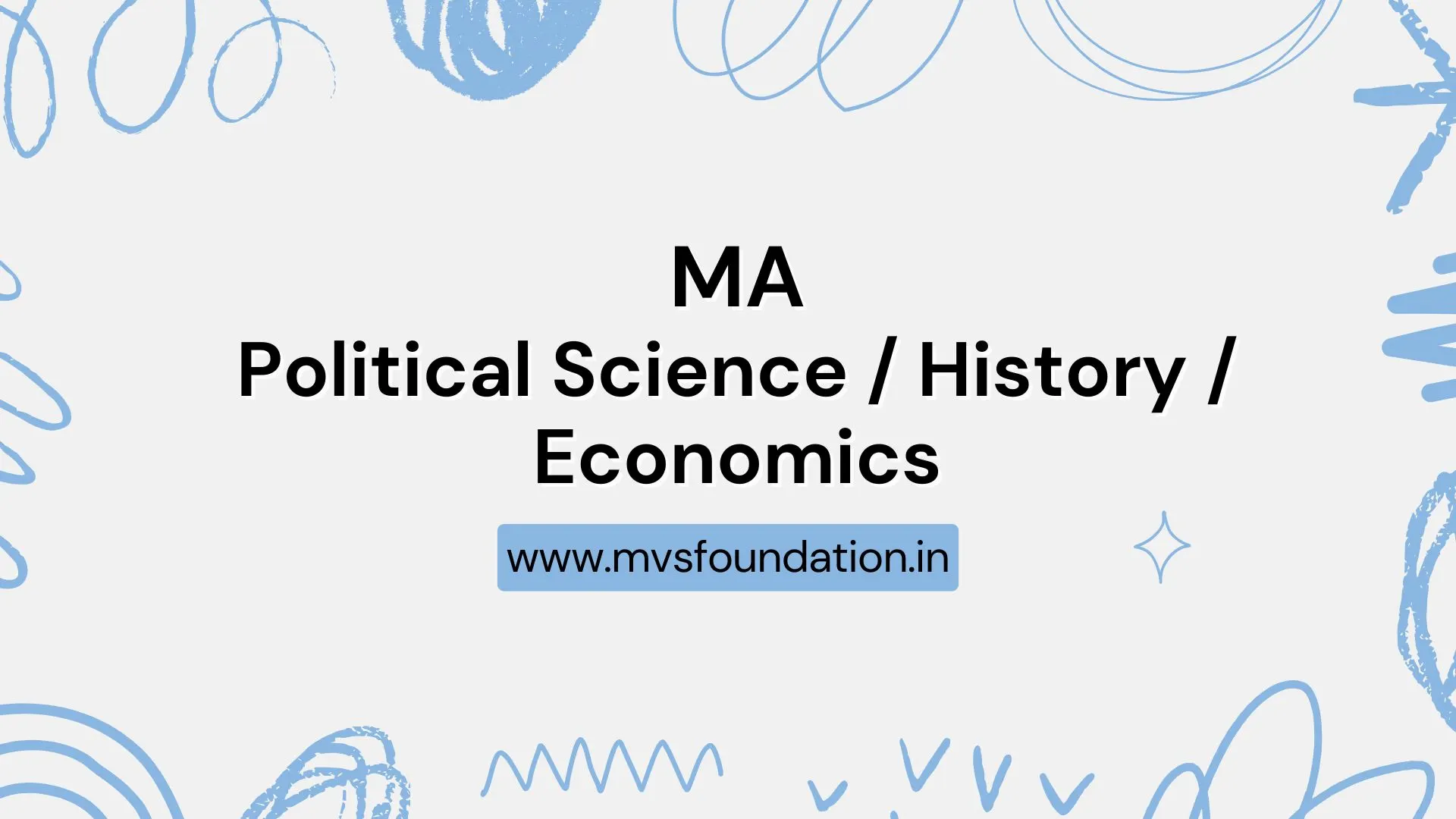 MA (Political Science / History / Economics)