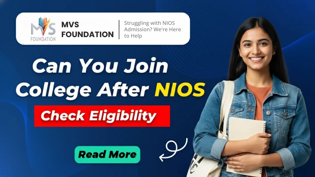Can You Join College After NIOS? Eligibility for DU, JNU, IIT, UPSC, NDA, NEET