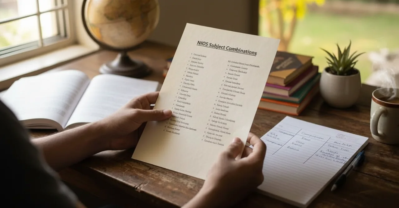 Planning NIOS subject combinations wisely