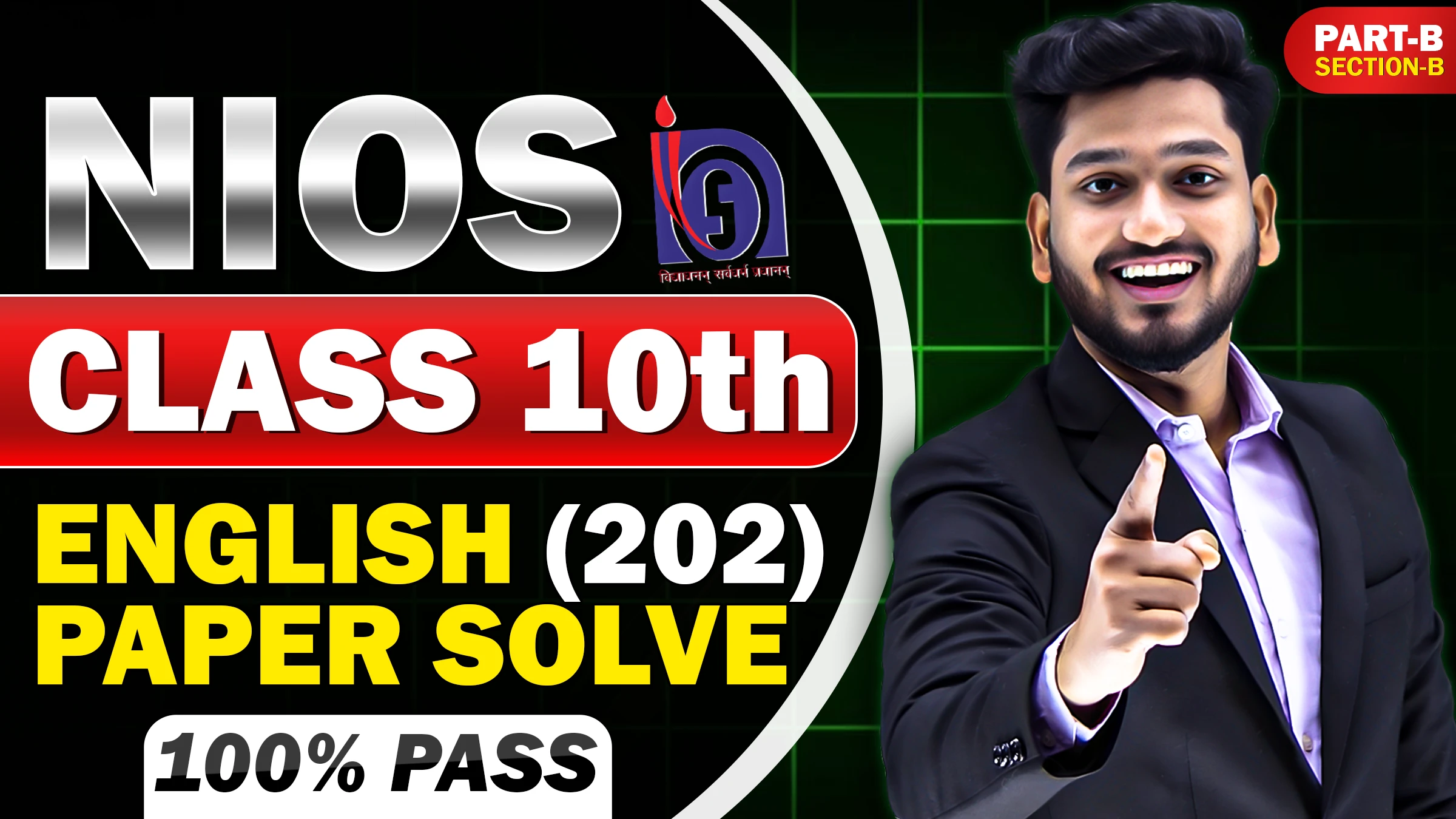 NIOS Class 10th English April 2025 Question Paper Solution - Part B