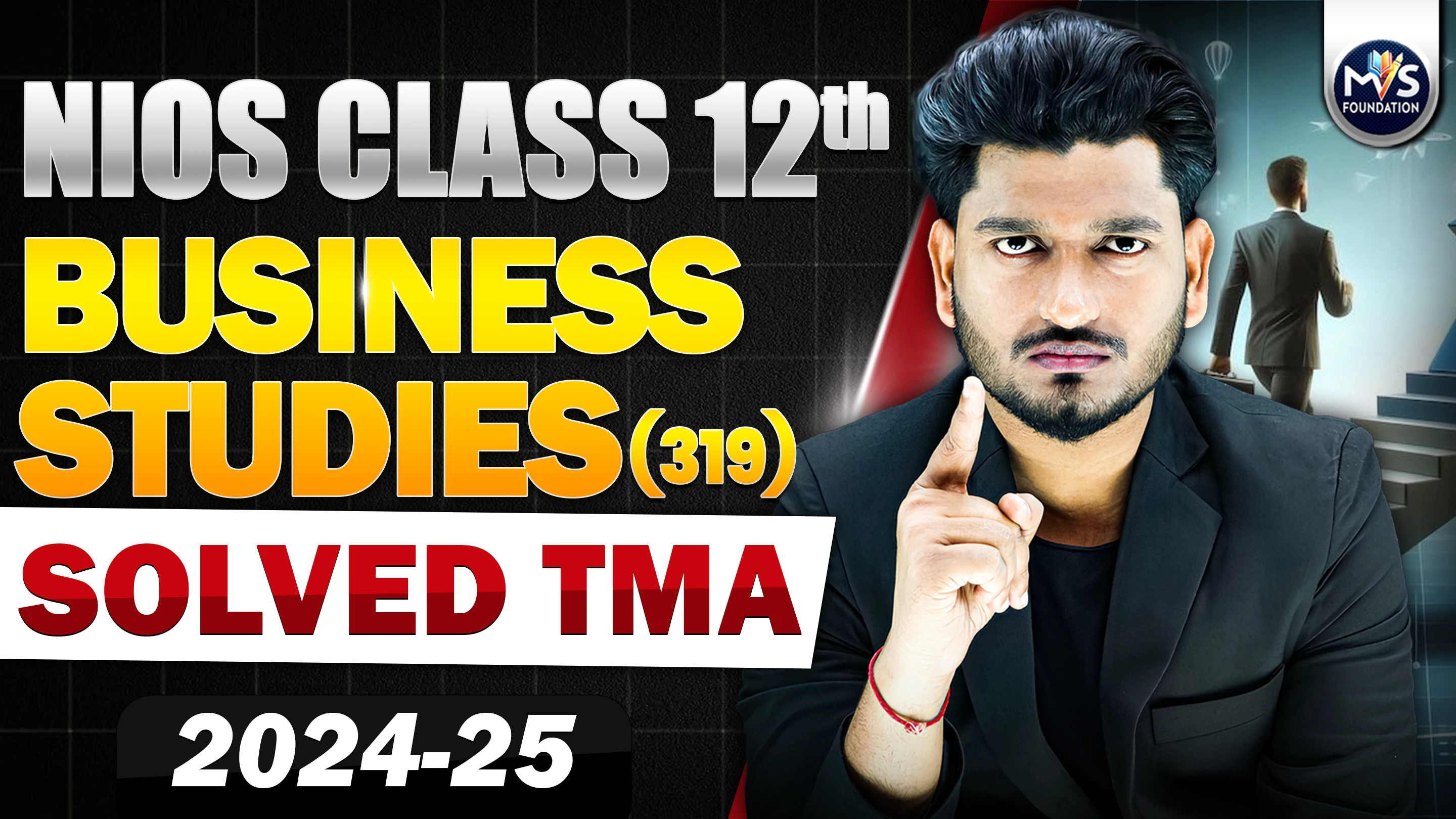 NIOS CLASS 12TH Business Studies (319) SOLVED TMA In Hindi Medium PDF SESSION 2024 - 25