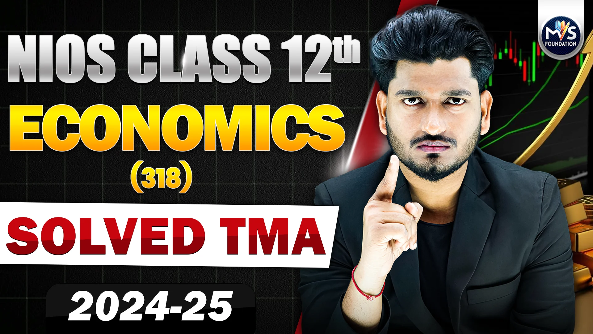 NIOS CLASS 12TH Economics (318) SOLVED TMA In Hindi Medium PDF SESSION 2024 - 25