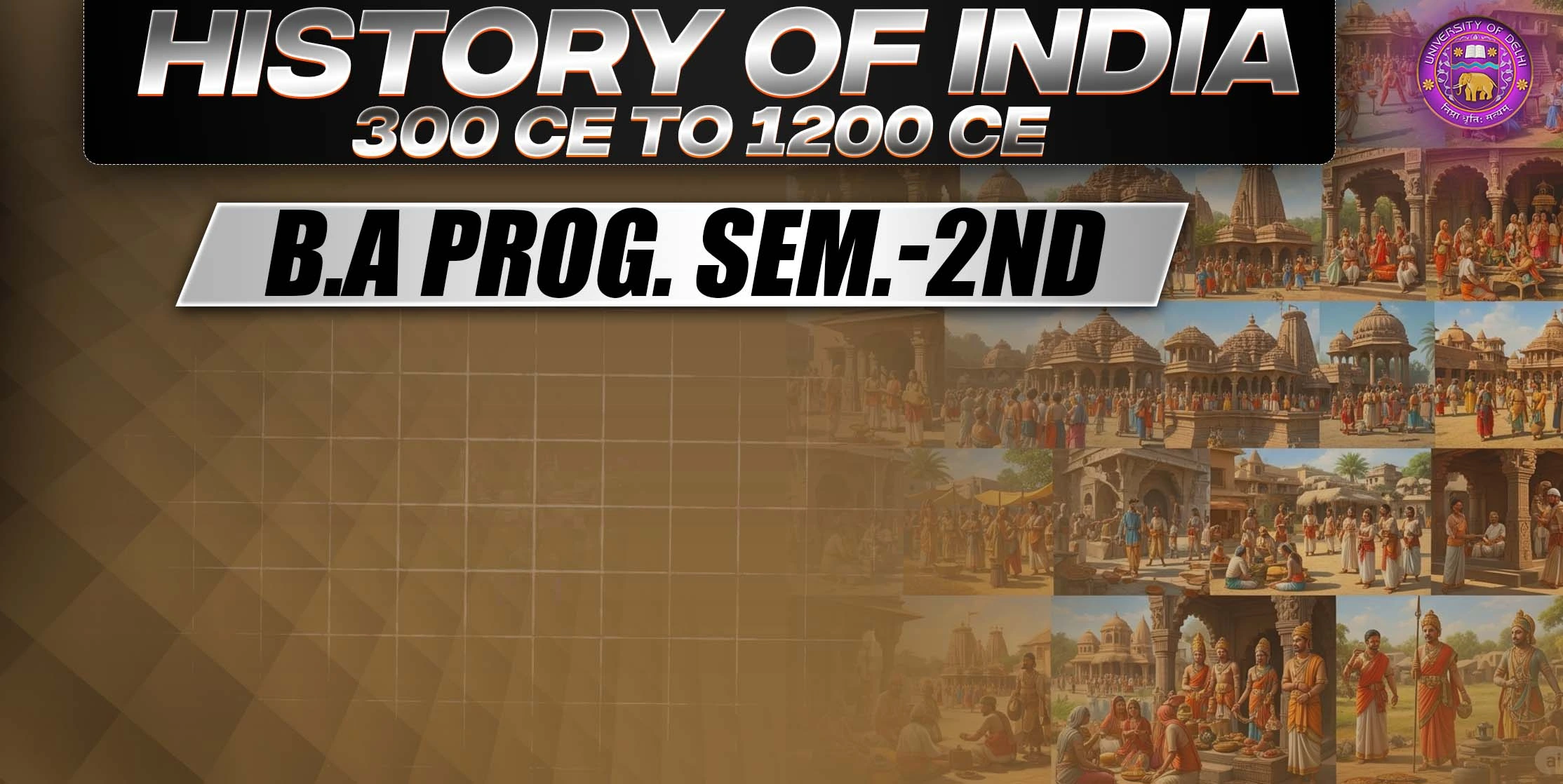 प्रश्न 1- 300 से 1200 ई. के इतिहास के स्रोत क्या हैं ?तथा उनकी सीमाओं का विश्लेषण करें।