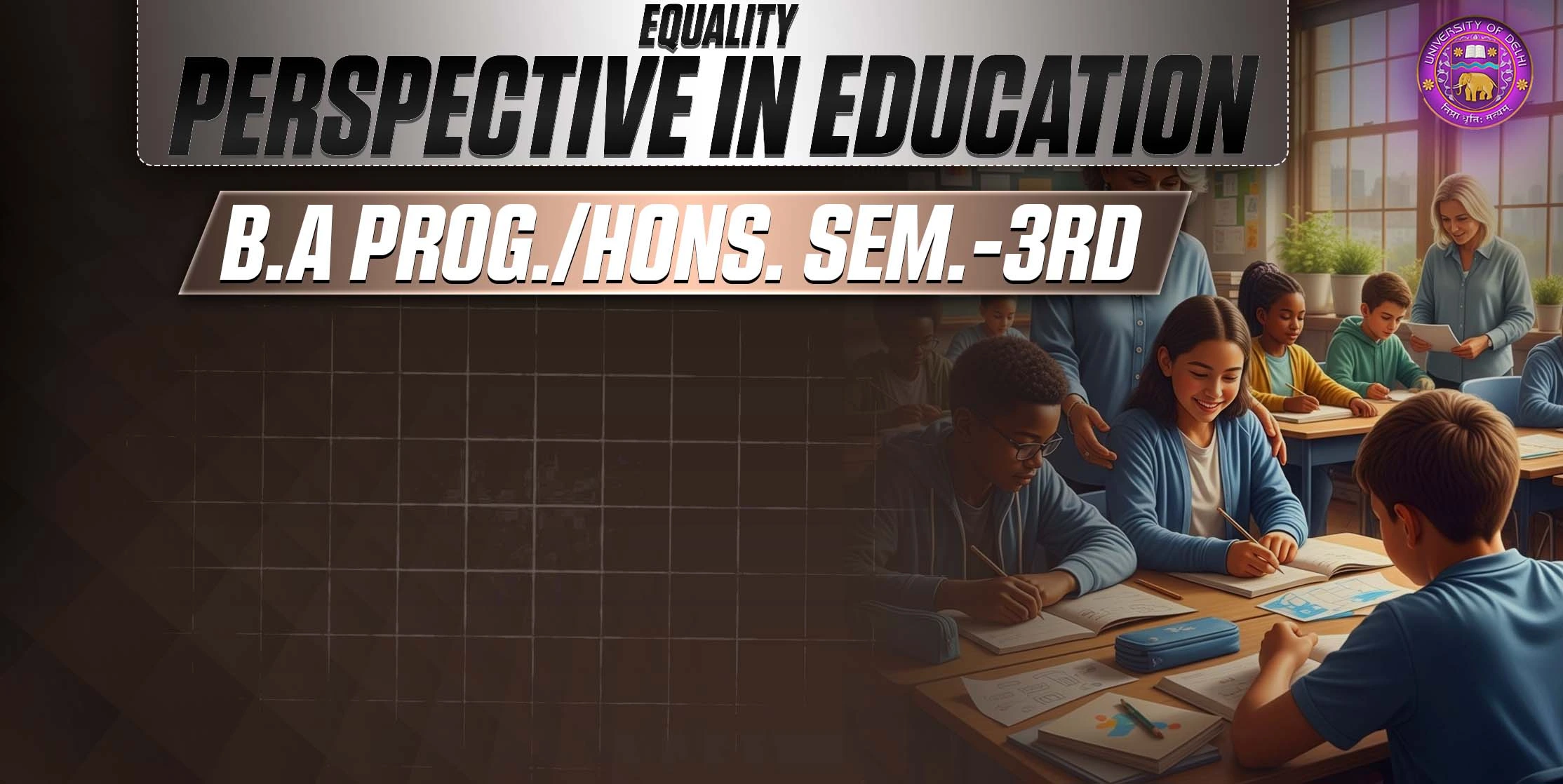 Question 1 - Definition of society and education? Explain the concept of equality  and its relation with education.
