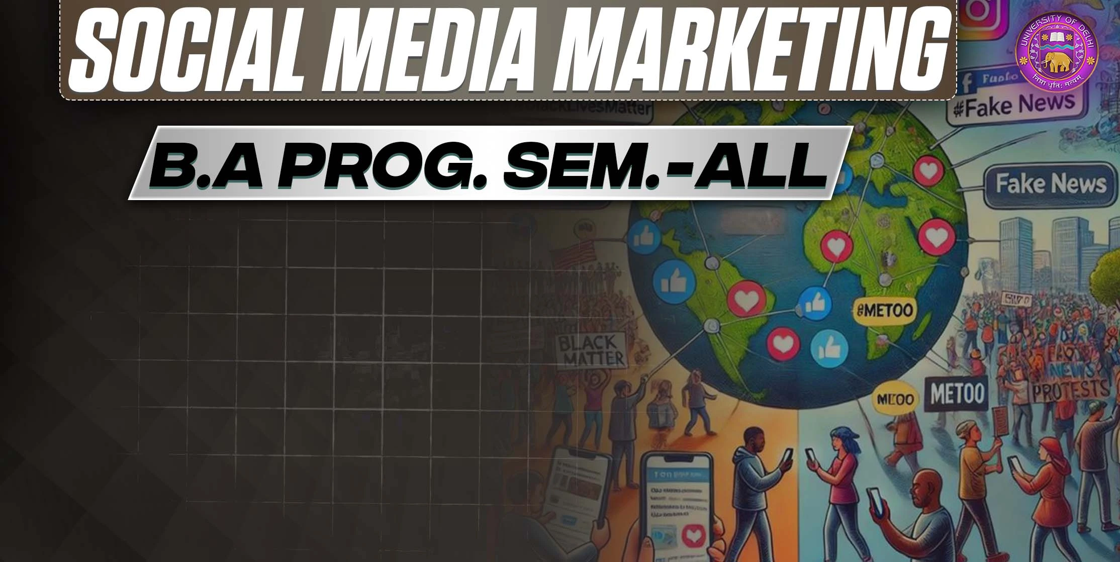 Q-1. Define Social Media Marketing and explain its significance principles with  examples also describe the various forms and impact of social media marketing.