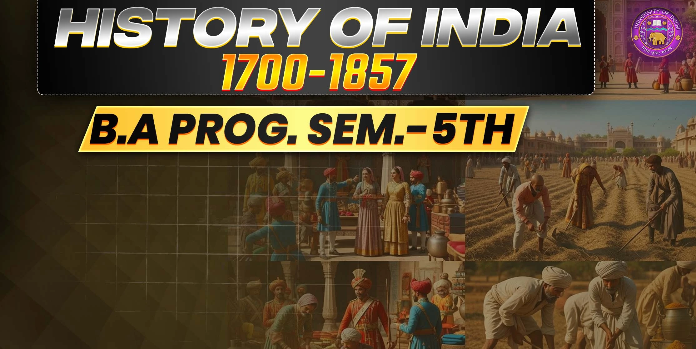 Q 1- Describe the reasons for the decline of the Mughal Empire and the rise of regional  political institutions.