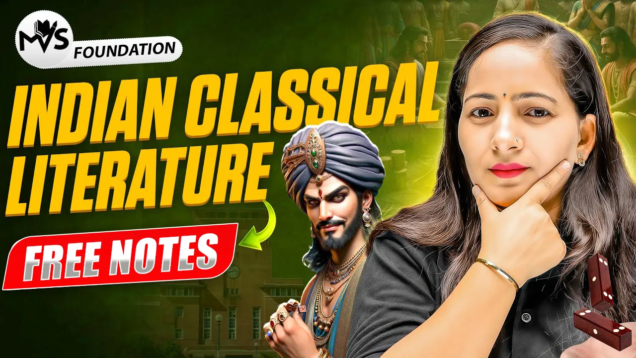 B.A. Indian Classical Literature Notes PDF – Free Academic Notes for 2025-26