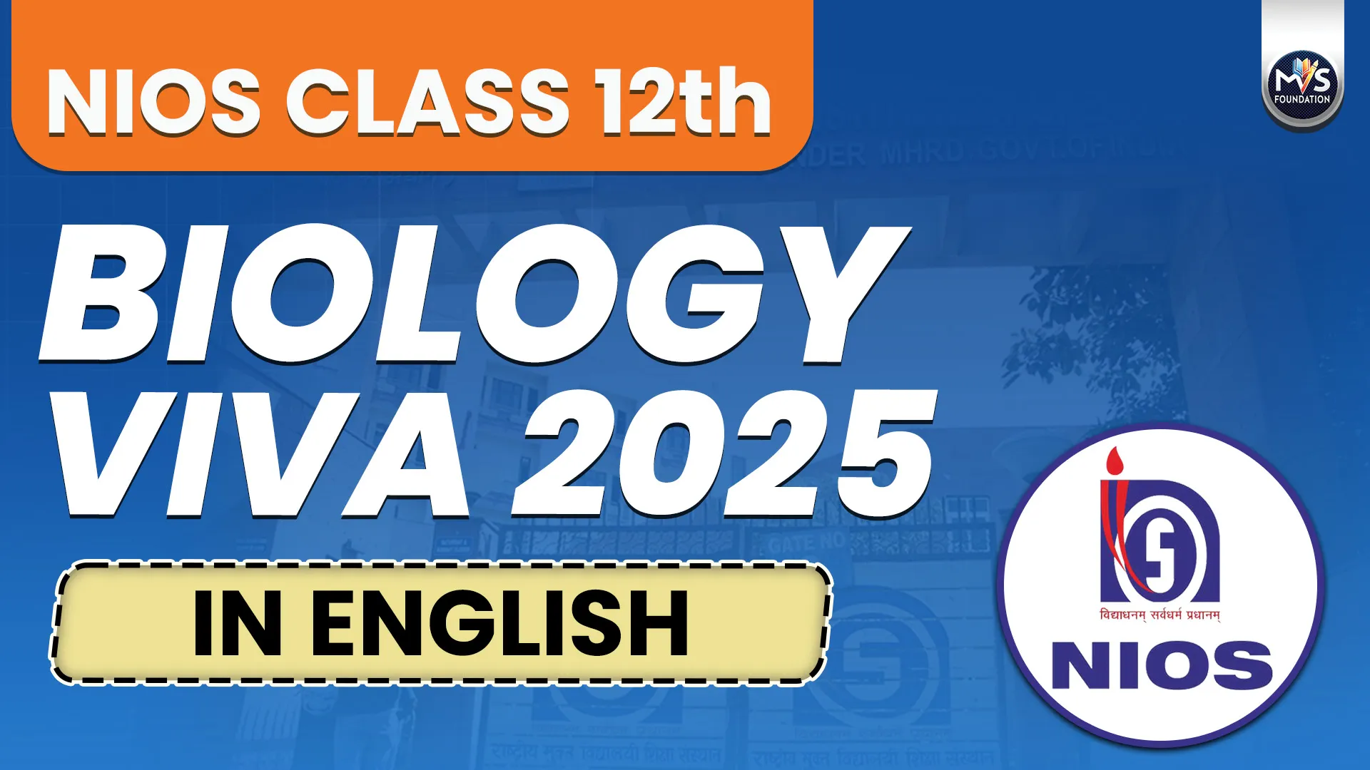 NIOS Biology Class 12th Practical Viva Questions with Answers in English Medium