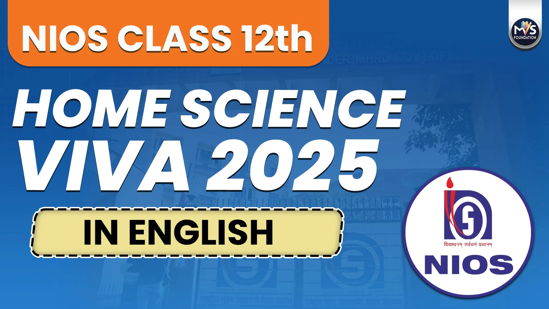 NIOS Home Science Class 12th Practical Viva Questions with Answers in English Medium