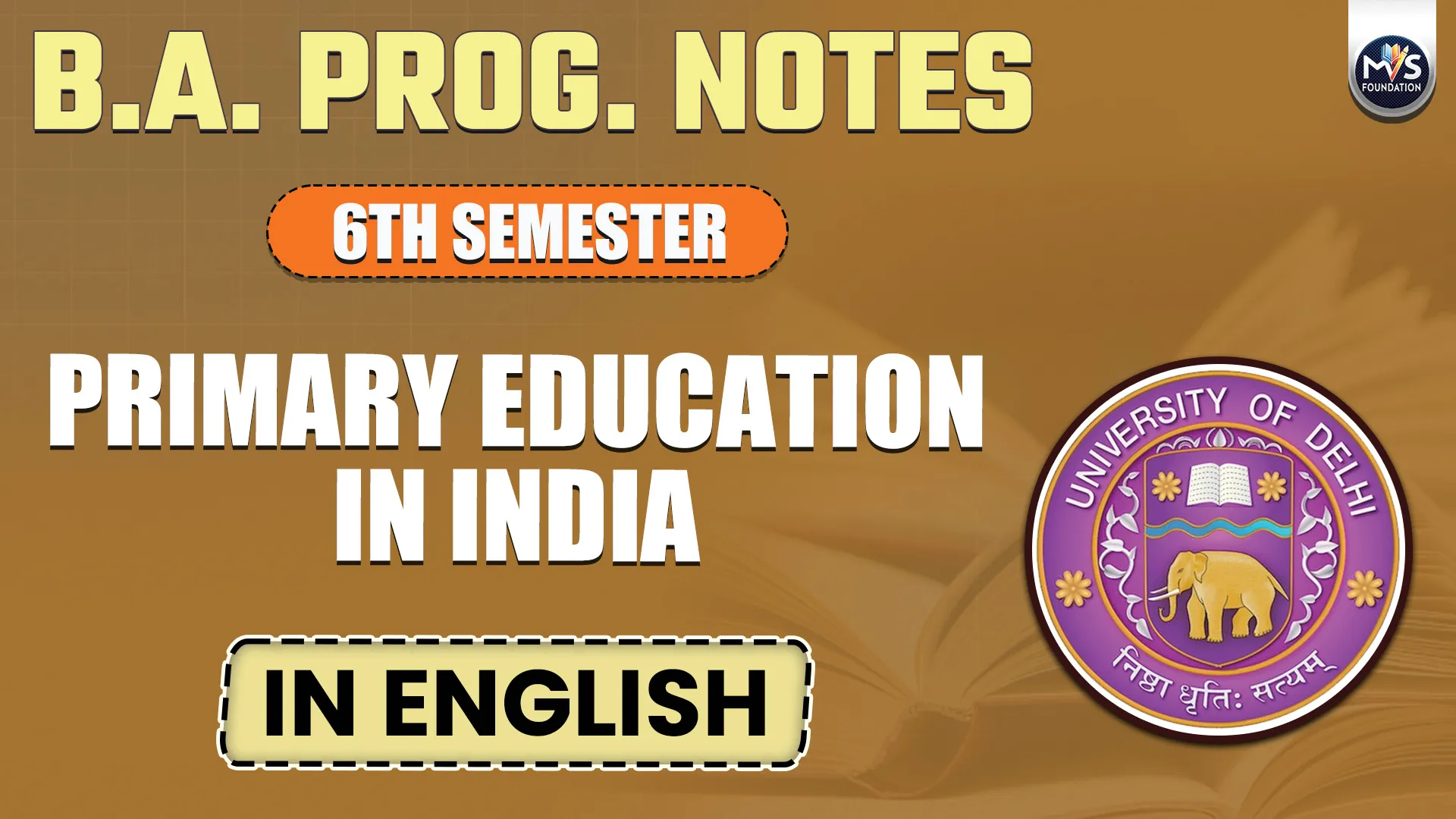 Primary Education in India in English Medium