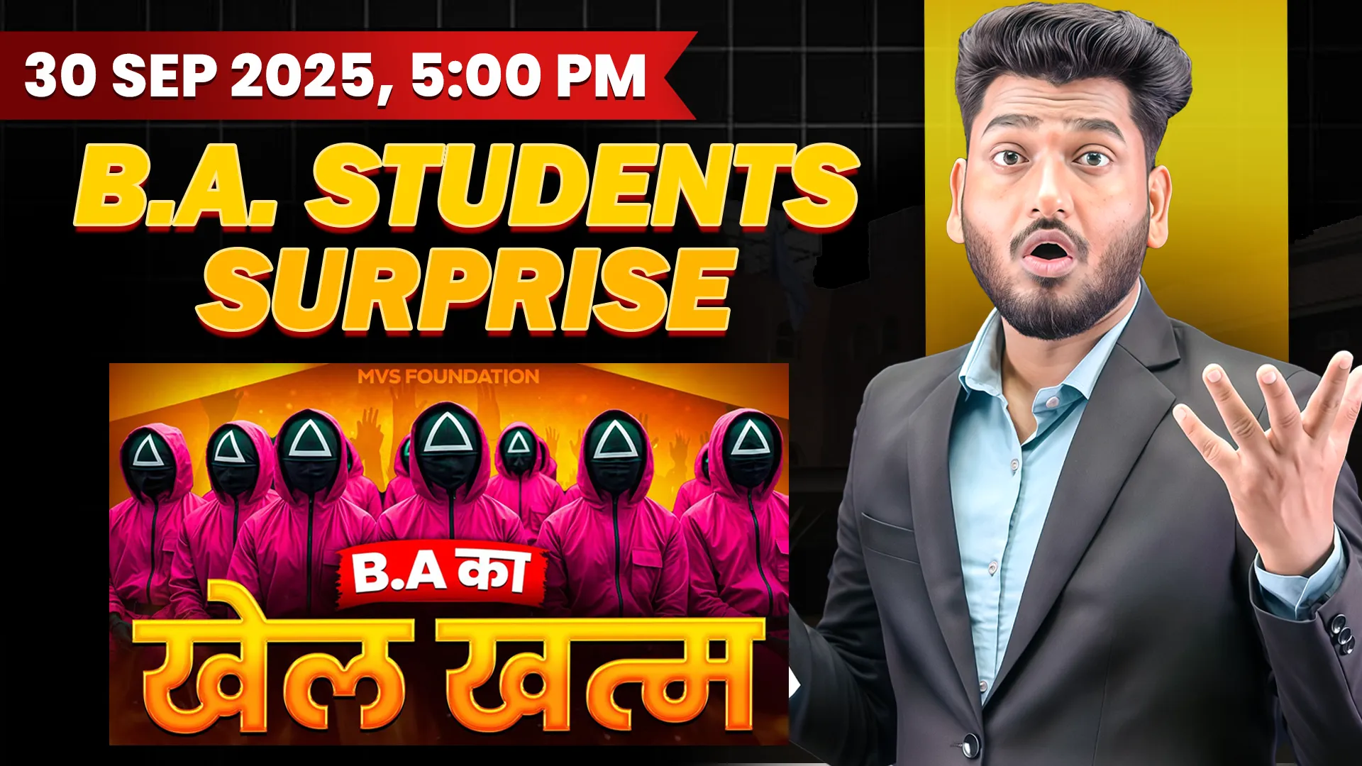 Manish Verma’s Explosive Surprise for B.A. Students – Wait for 30th September at 5 PM!