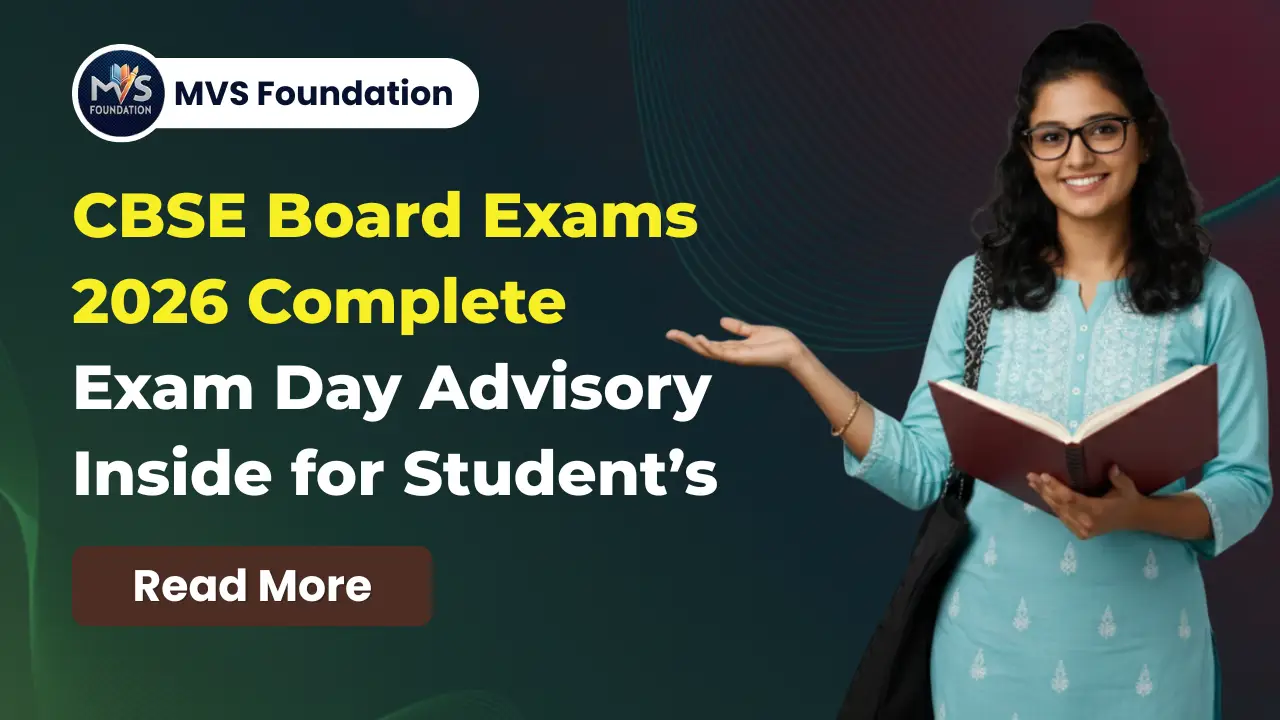 CBSE Board Exam 2026 Advisory | Exam Date, Reporting Time & Guidelines