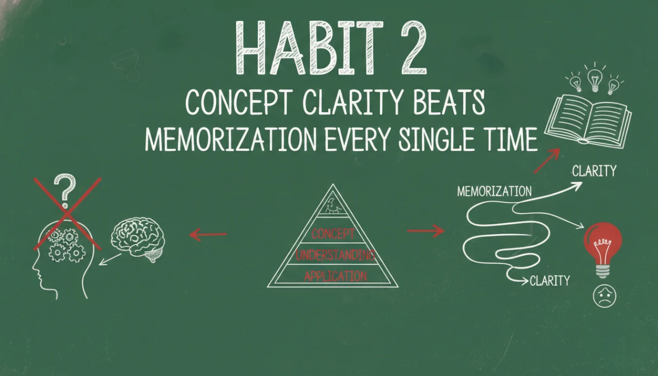 Habit 2: Concept Clarity Beats Memorization Every Single Time