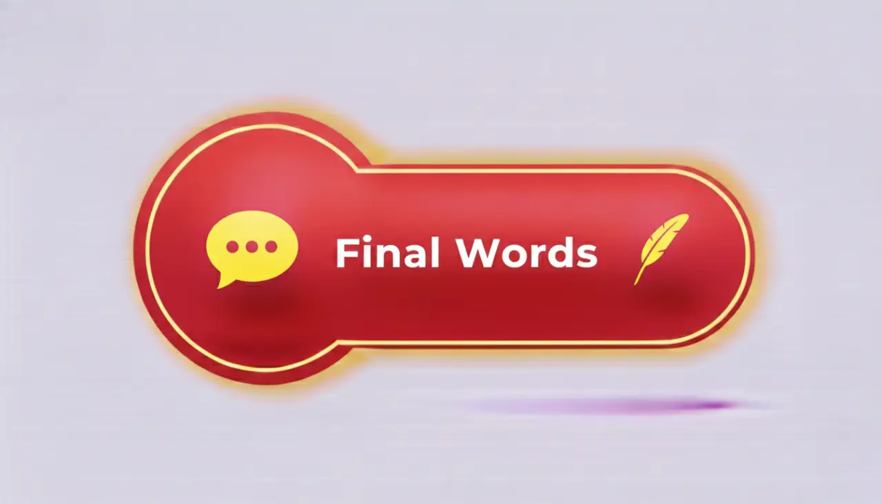 Final Words