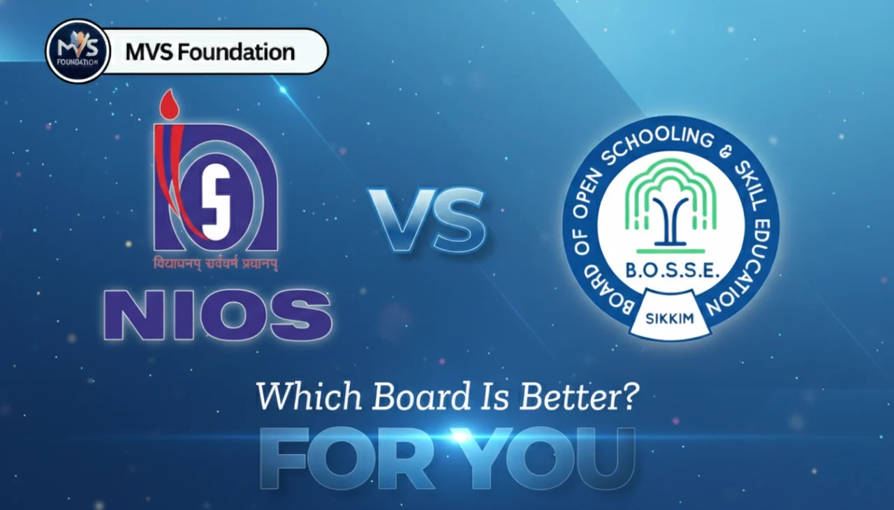 BOSSE vs NIOS 2026 | BOSSE Board vs NIOS Difference, Recognition & Eligibility