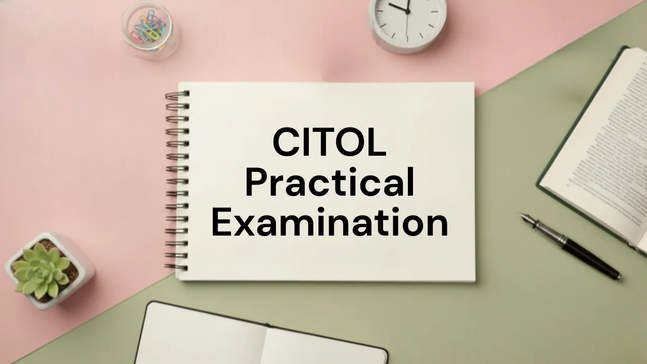 CITOL Practical Examination