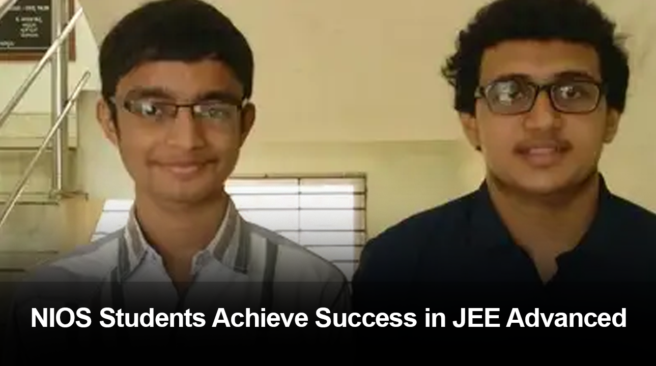 NIOS Students Achieve Success in JEE Advanced