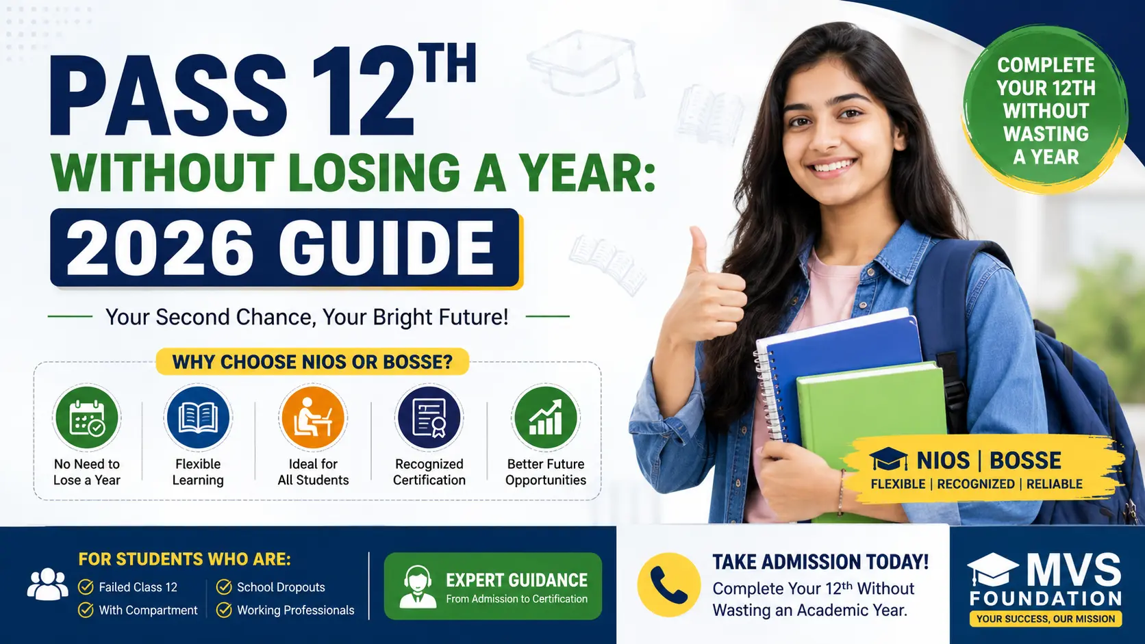 Pass 12th Without Losing a Year: 2026 Guide