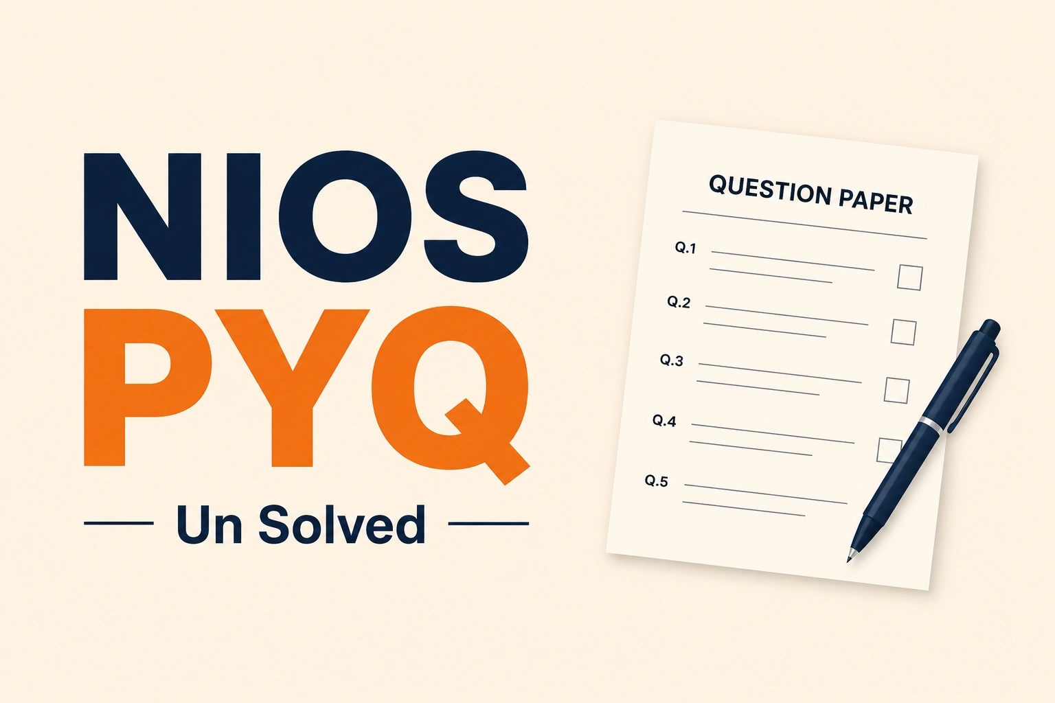 NIOS PYQ