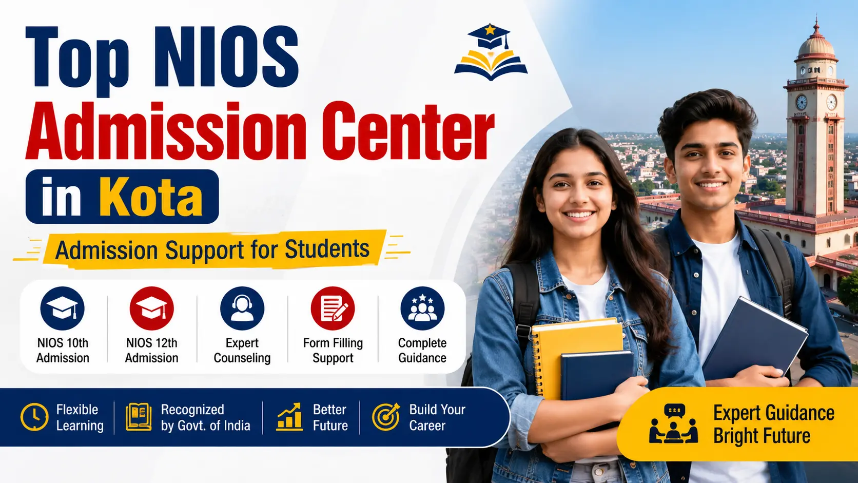 Top NIOS Admission Center in Kota | Admission Support for Students