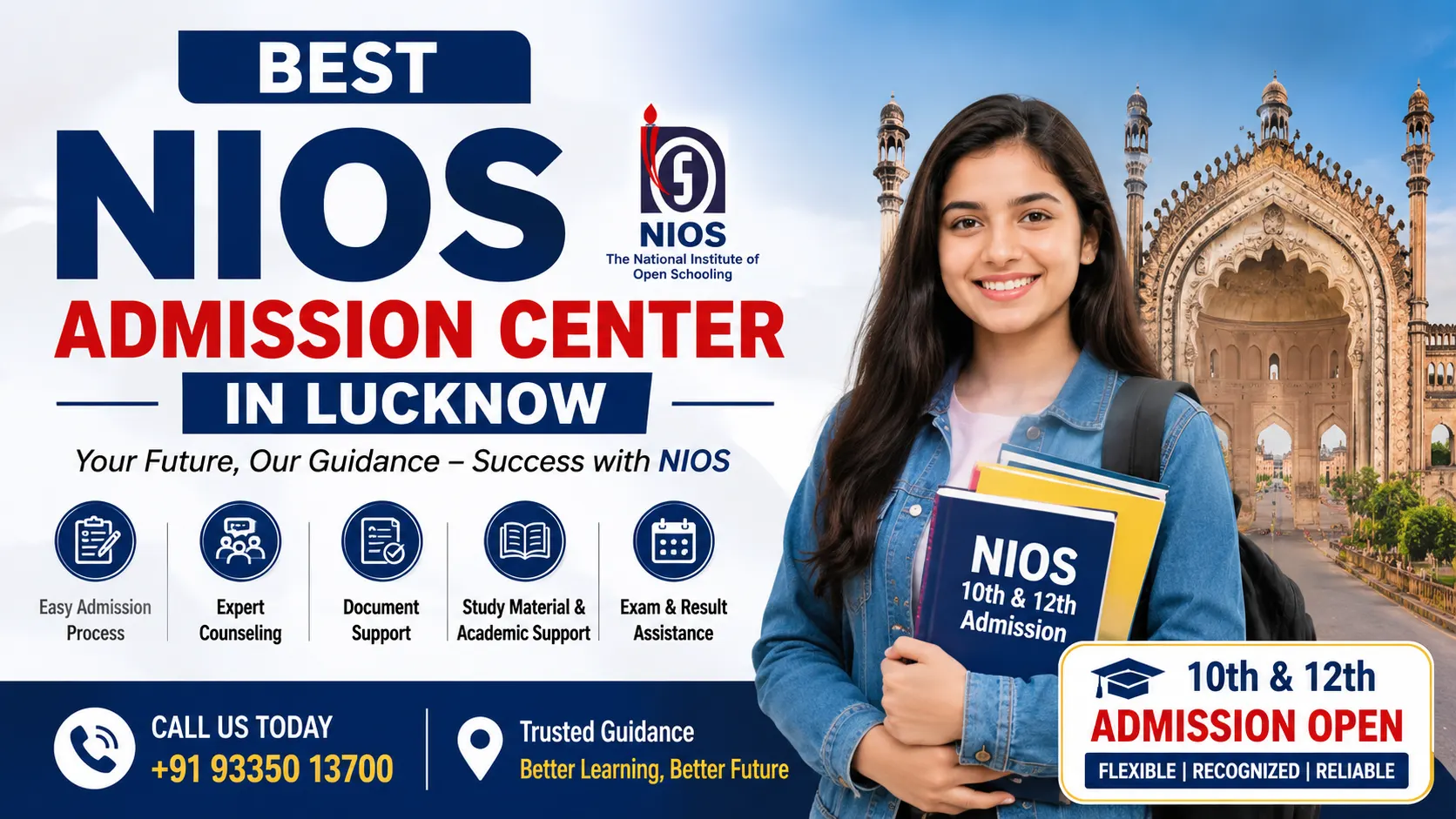 Best NIOS Admission Center in Lucknow for Easy Admission Process